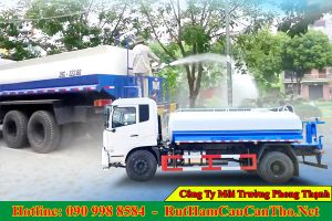 Cho thuê xe tưới nước rửa đường tại Long An